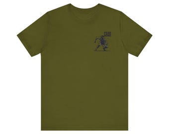 Fear keiner Wrestling Tee, minimalistisches Athlete Shirt