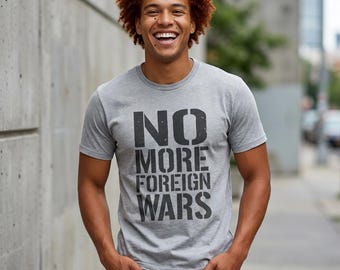 Keine fremden Kriege mehr T-Shirt | Antikriegs-Protest-Shirt