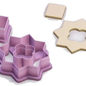 Moroccan Tile Polymer Clay Cutters