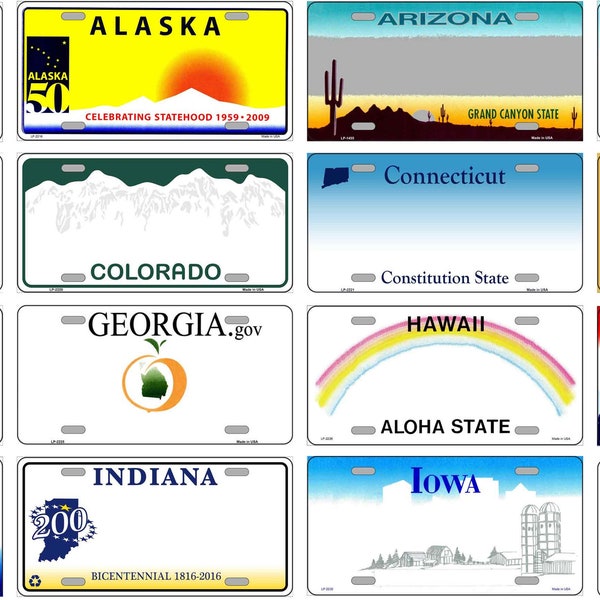 Custom License Plate Stickers Waterproof