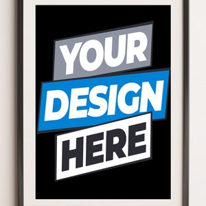 Custom Poster Printing - Personalized Poster- Family Photo Poster - Wedding Poster