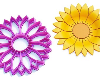 Trinket Dish Sunflower Polymer Clay Cutter