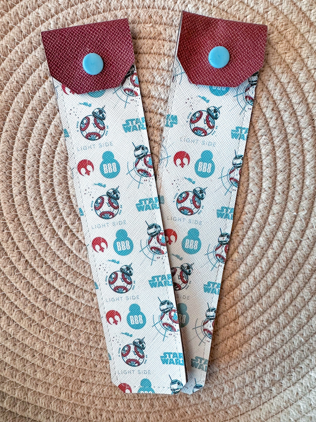 Star Wars Inspired Reusable Straw Holder Park Accessories Etsy