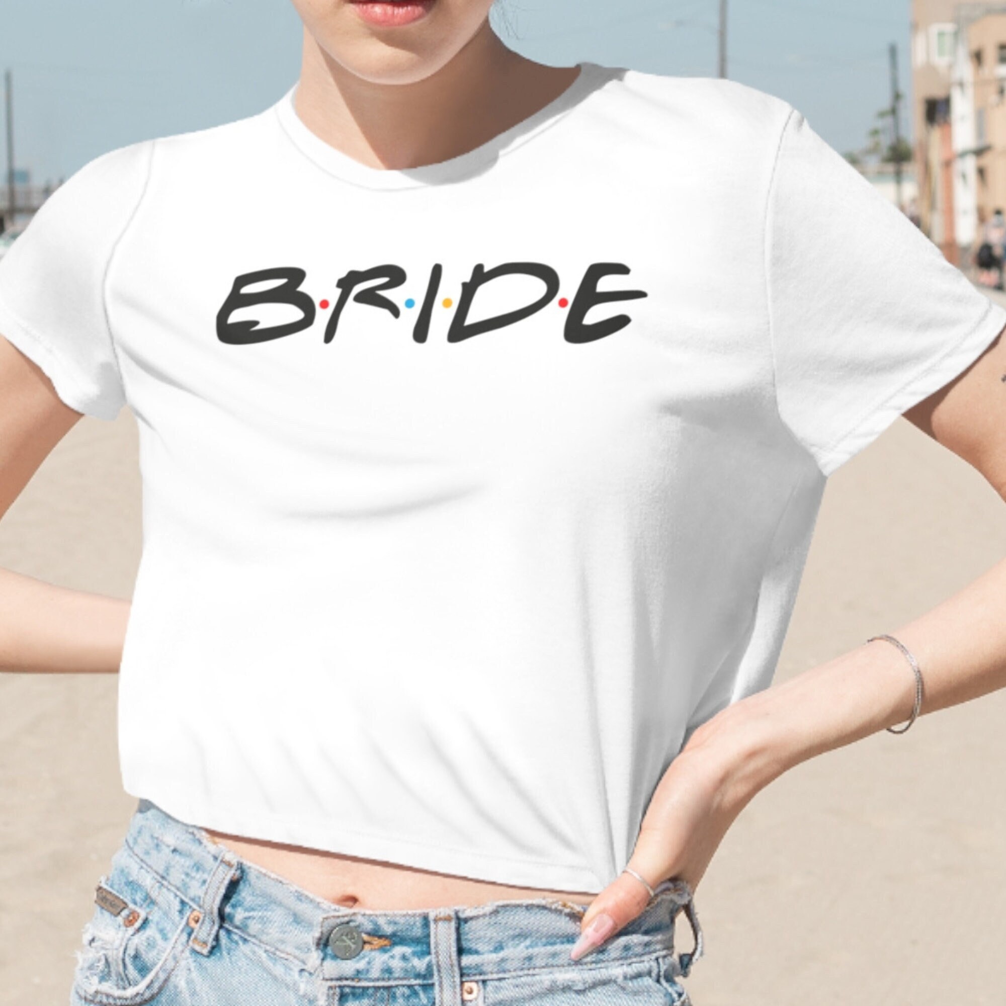 Friends crop top sweatshirt clearance