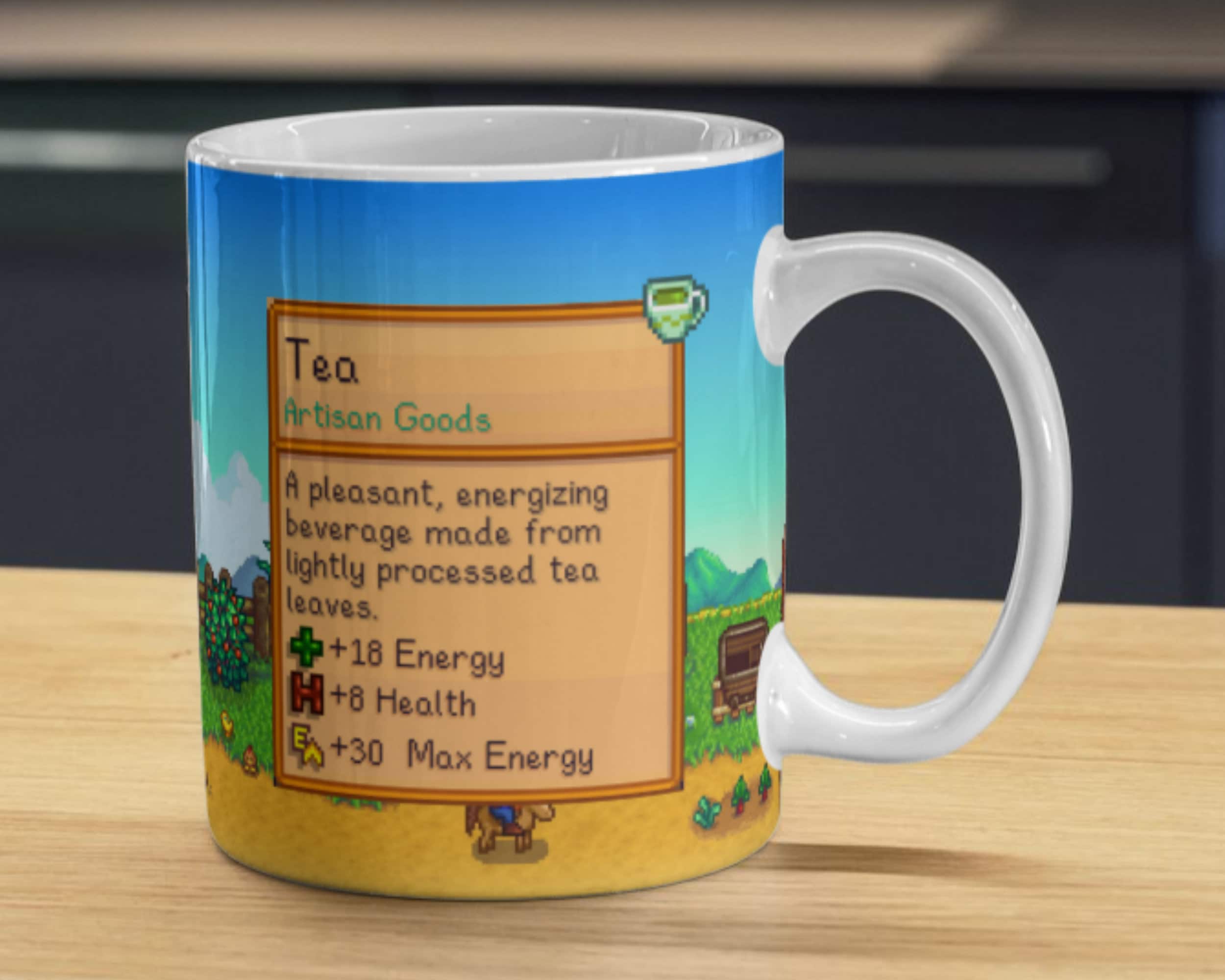 Tazza Da Tè In Ceramica Stardew Valley - 325 Ml, Design Colorato Regalo Ideale 730008