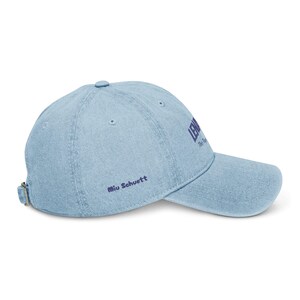 Channel 3 Lenamiu GL Embroidered Logo Denim Hat | Adjustable Baseball Cap | Thai GL Inspired Fan Merch | Unisex Streetwear Cap image 14