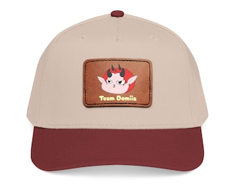 Cappellino da baseball GMMTV PerthSanta BL Team Domiia / con toppa in pelle / Ispirato allo stile Dispatch / Merchandising per tifosi BL thailandesi / Cappello streetwear unisex