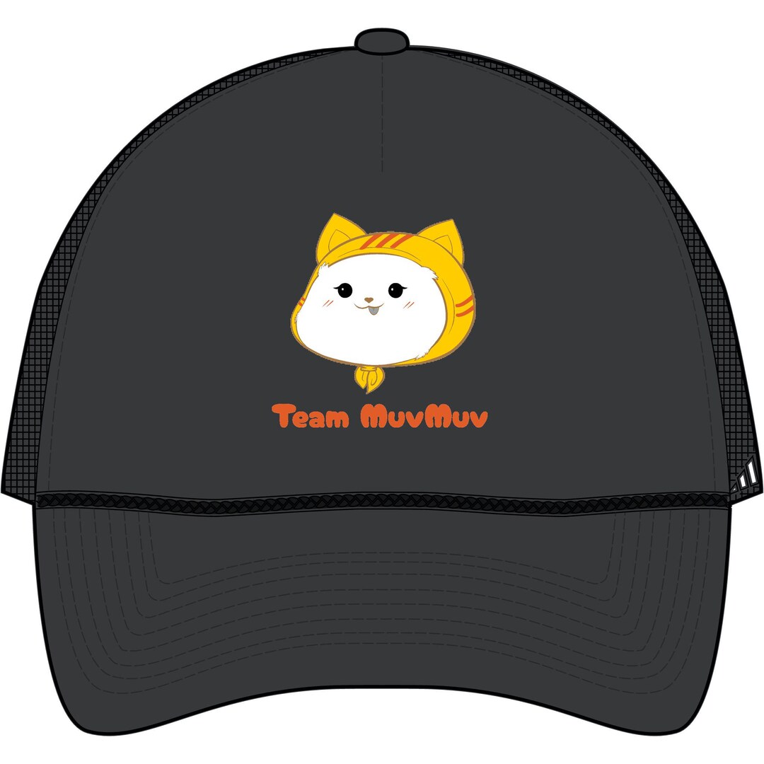 Gl Show Merch GMMTV Milklove GL Muvmuv Team Cap | Embroidered Trucker Hat | Adidas ...