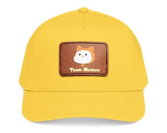 Cappellino GMMTV MilkLove GL Team Muvmuv / Cappellino da baseball con toppa in pelle / Ispirato allo stile Dispatch / Merchandising per fan GL thailandesi / Cappello streetwear unisex