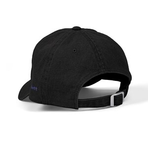 Channel 3 Lenamiu GL Embroidered Logo Denim Hat | Adjustable Baseball Cap | Thai GL Inspired Fan Merch | Unisex Streetwear Cap image 4