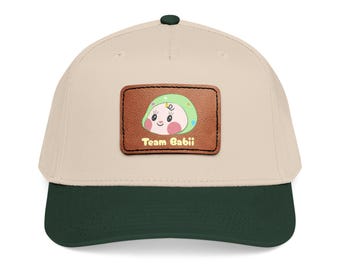 Cappellino GMMTV Nani Hirunkit BL Team Neona / Cappellino da baseball con toppa in pelle / Stile ispirato a Dispatch / Merchandising per fan BL thailandesi / Cappello streetwear unisex