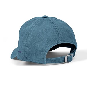 Channel 3 Lenamiu GL Embroidered Logo Denim Hat | Adjustable Baseball Cap | Thai GL Inspired Fan Merch | Unisex Streetwear Cap image 6