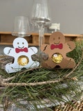 Gingerbread man "Rocher" guest gift table decoration souvenir Advent calendar Christmas chocolate holder lollipop