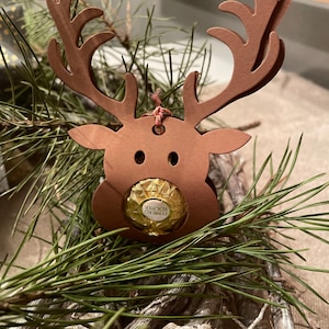 Moose “Rocher” guest gift table decoration souvenir Christmas Winter Advent