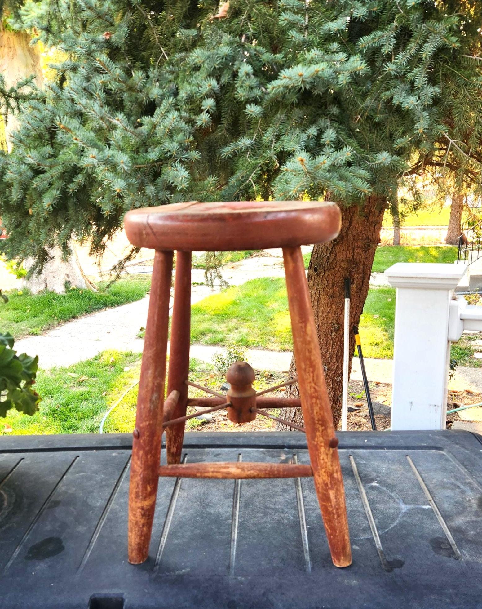 Antique Model 1883 Military Army Mess Stool - Etsy