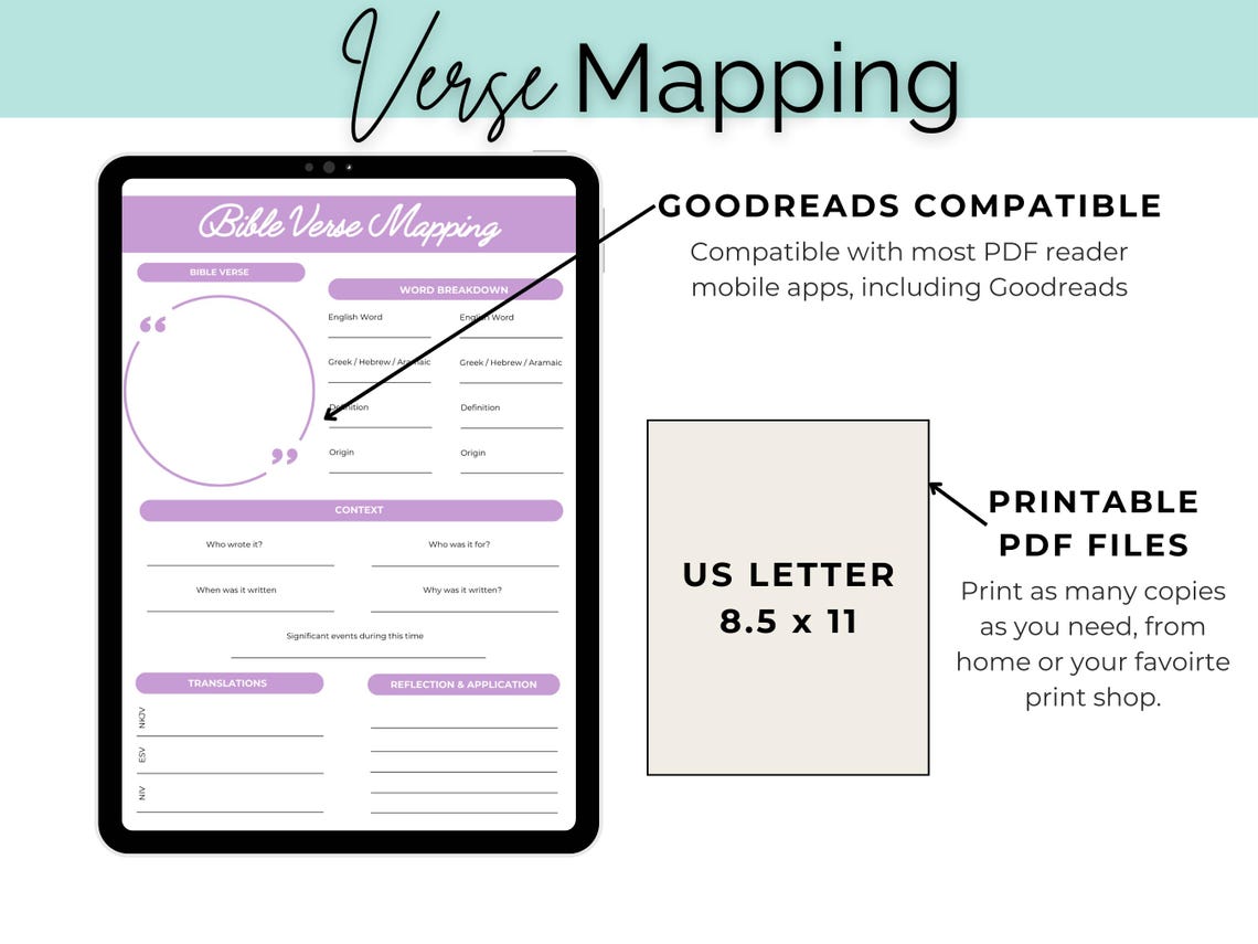 Sermon Message Map Verse Mapping | Bible Verse Mapping | Bible Study Guide | Bible Study ...