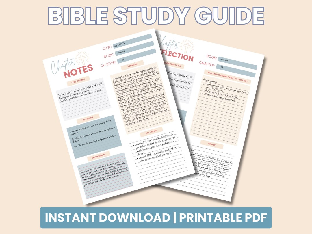 Bible Study Guide | Verse Mapping | Bible Study Printable | Bible Study ...