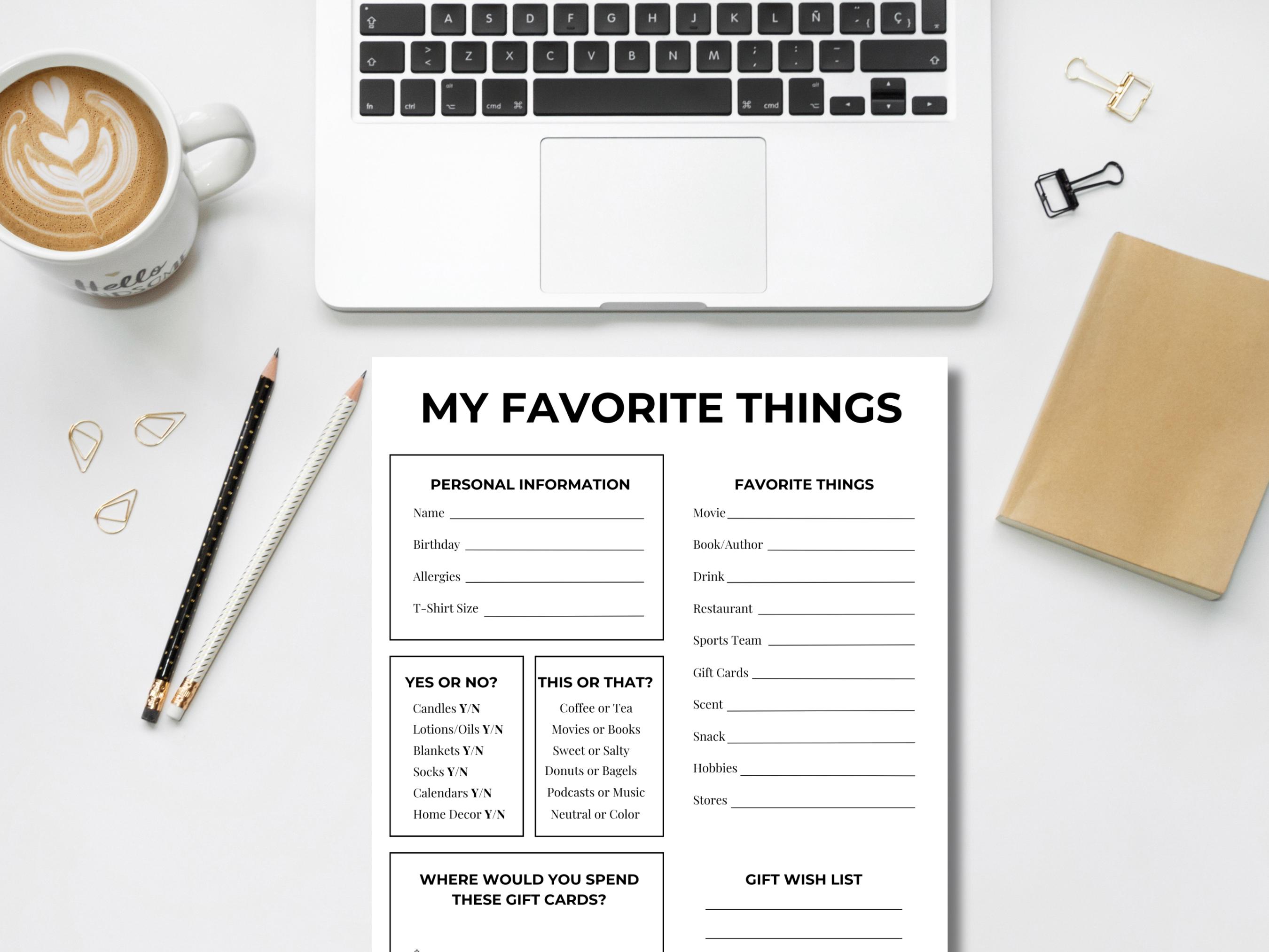 Team Building Get to Know Me Questionnaire Printable | Employee ...