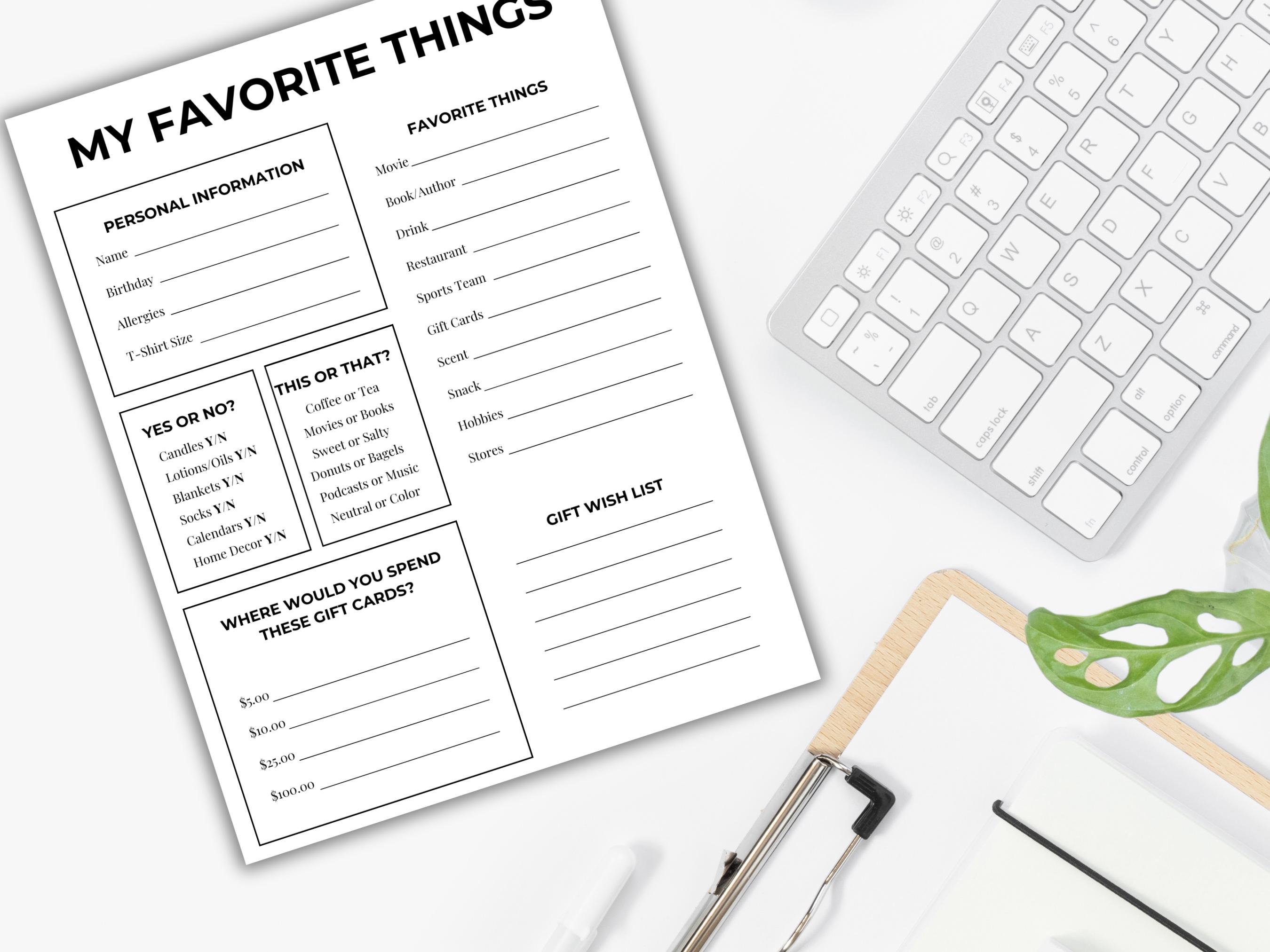 Team Building Get to Know Me Questionnaire Printable | Employee ...