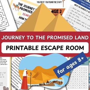 Christian Escape Room for Kids | Bible Escape Room for Kids | Christian Team Building Games | Bible Lesson Escape Room for Kids