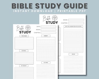 Bible Study Guide | Verse Mapping | Bible Study Printable | Bible Study Template | Bible Verse Mapping | Bible Study Guide | Bible Study