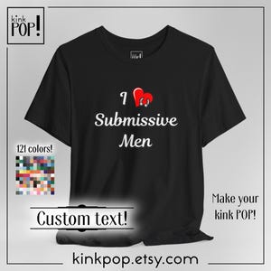 Pierced Heart Custom Personalized Tee | Queer + Kink Positive Requests Welcome | I Love | Custom Girlfriend Shirt