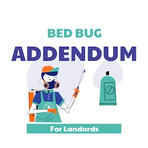 Bed Bug Addendum For Landlords Real Estate Lease