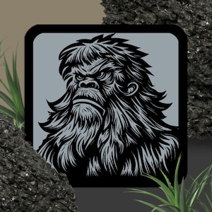 Sasquatch Embroidered patch