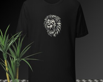 Zombie lion Unisex t-shirt