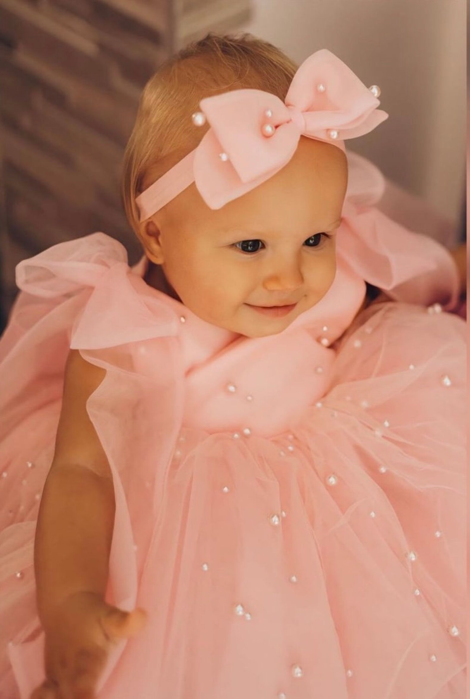 16 Color First Birthday Dress Baby Girl Dress Special Occasion Etsy