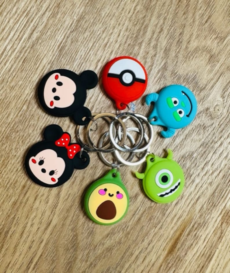 Cute AirTag Holder, AirTag Keychain Etsy