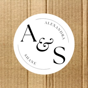Wedding Stickers, Personalized Wedding, Favor Labels Thank You Stickers, Custom Labels, Personalised Wedding Stickers, Round Favor Sticker
