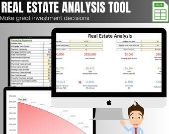 Real Estate Template Analysis (Excel): Empower Your Investment Journey with Data-Driven Insights and Unlock Profitable Opportunities