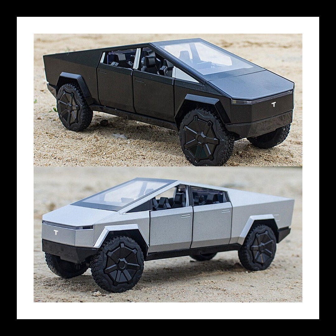 TESLA CYBERTRUCK Toy Model Truck Etsy
