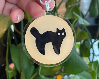 Halloween Sugar Cookie Acrylic Keychain / Cute Spooky Keychain / Double Sided Keychain / Nostalgic Halloween Keychain