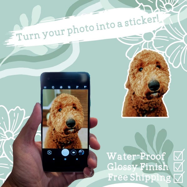 Custom Photo Stickers - Personalized Waterproof Picture Stickers