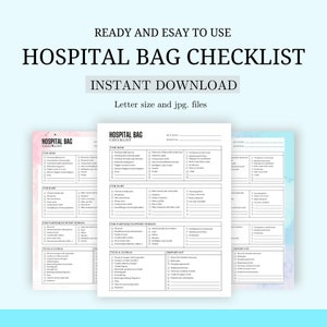 Labor and delivery hospital bag checklist for expecting mothers birthing essentials for labor bag must pack for childbirth newborn checklist