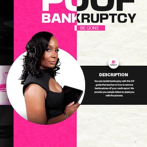 POOF Bankruptcy Be Gone / E-book sobre reparo de crédito
