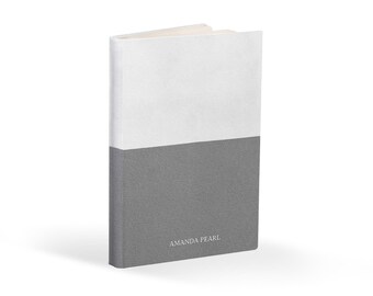 Personalized Minimalist Journal: Two-Tone Hardcover or Softcover