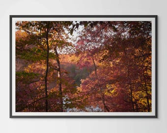 October Ember | Manchester, Tennessee Fine Art Print, Signed