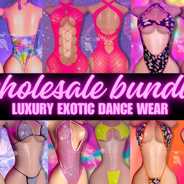 WHOLESALE, Exotic Dancewear, Luxury Stripper Outfits, High Quality Wholesale Lingerie