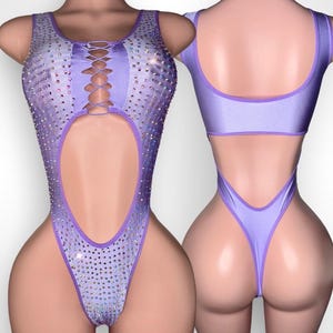 Exotic Dancewear, Stripper Outfits, Rhinestone Bodysuit, Ravewear, Festival outfits