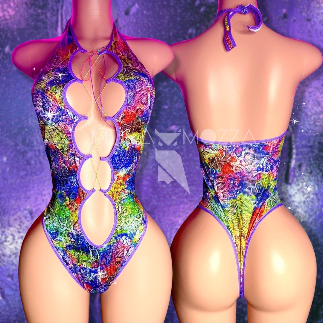 Exotic Dancewear, One Piece Bodysuit, Stripper Outfits, Stripper
