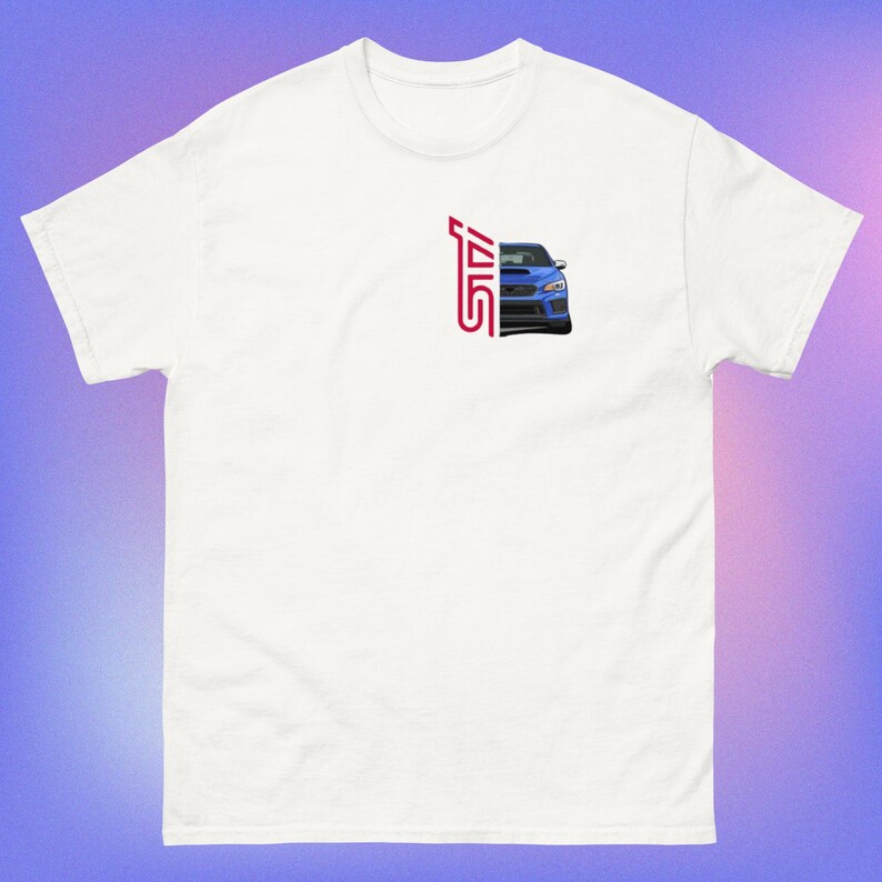Men's Classic Tee Subaru WRX STI Car Enthusiast Apparel Gift for Dad, Gift to Car Enthusiast Etsy