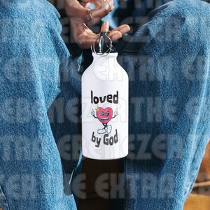 Loved by God Retro Graphic Digital Design