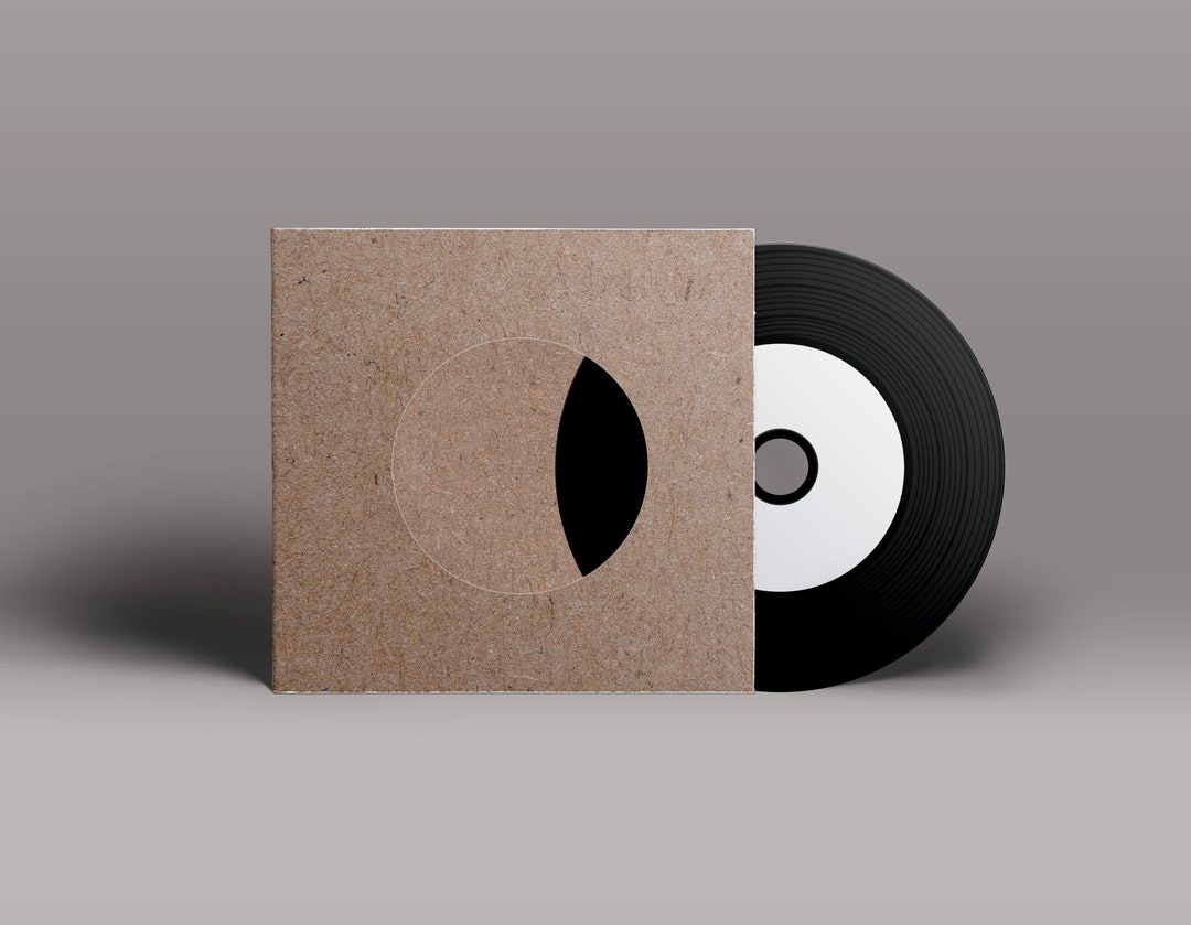 Custom Playlist CD vinyl Record Style With Kraft Sleeve / Mixtape CD up ...