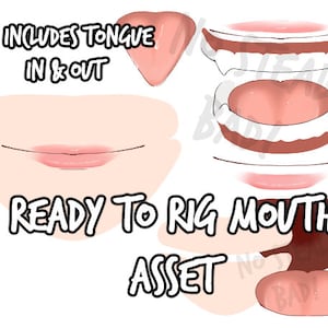 Vtuber Mouth PSD - Inside and Out - Asset V2