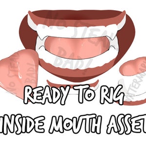 Vtuber Mouth PNG - Inside - Asset