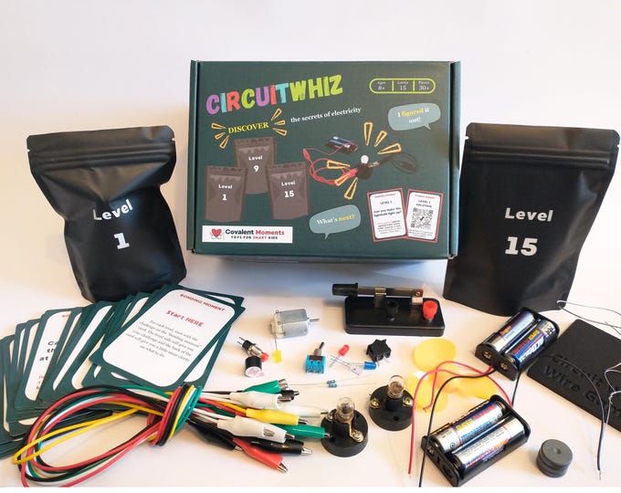 CircuitWhiz Science Kit: Electricity & Circuits STEM Learning
