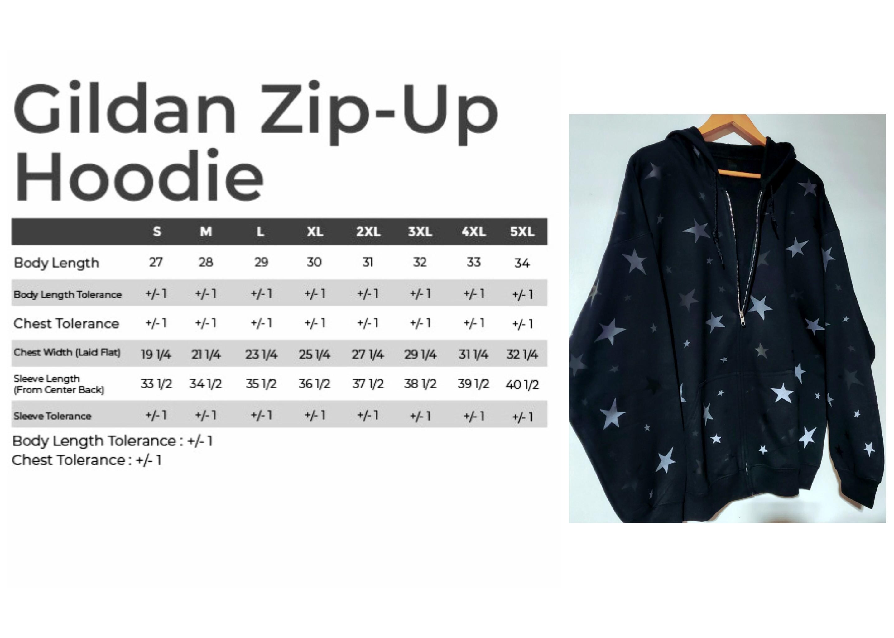Black Zip up Hoodie With Black Matte and Black Reflective Star